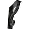 Ekena Millwork Ashford Triple, Wrought Iron Bracket, (Triple center brace), Antiqued Pewter 2"W  x 5 1/2"D x 8"H BKTM02X05X08TASAPW - alternate 1